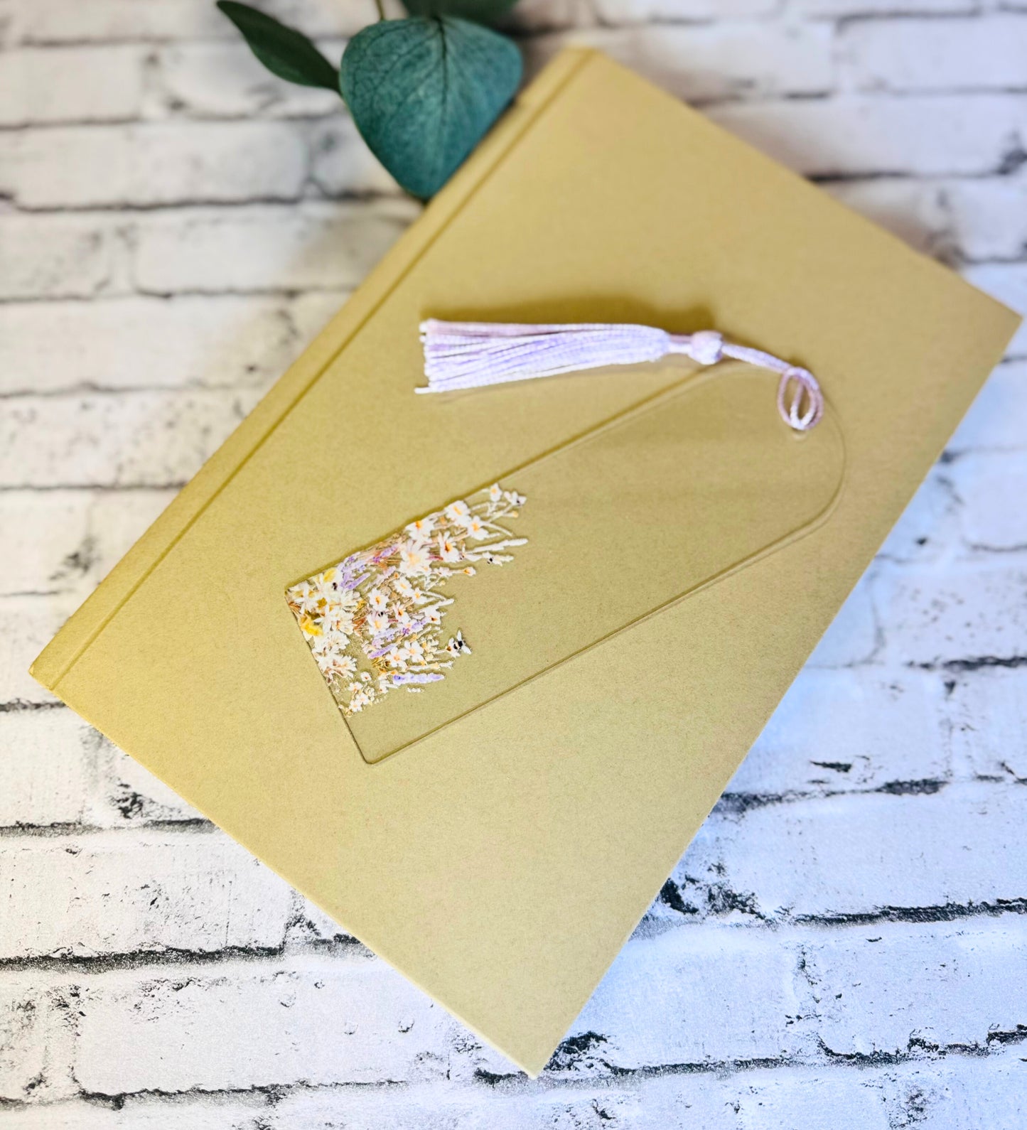 Watercolor Floral Bookmark